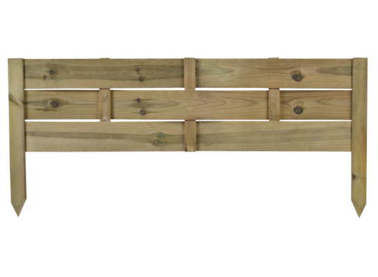 Płotek trawnikowy lamelowy 90 x 40 / 24 SOBEX