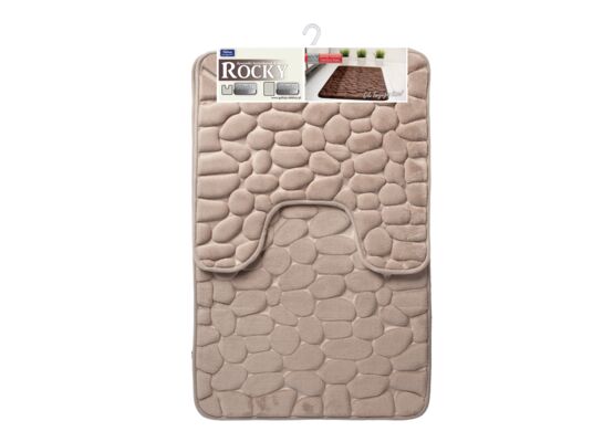 Dywaniki łazienkowy ROCKY 2 elementy