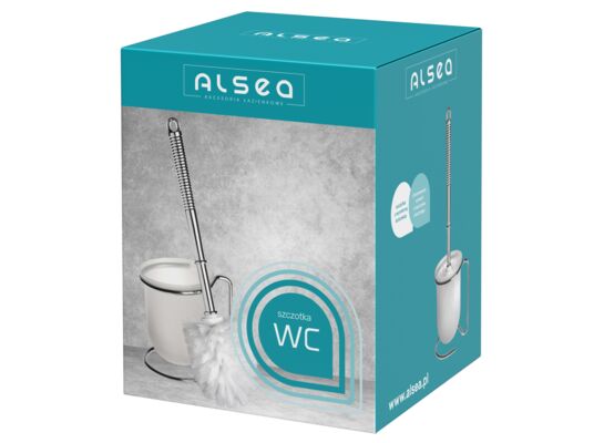 Szczotka WC biały