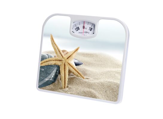 Waga łazienkowa wzór rozgwiazda