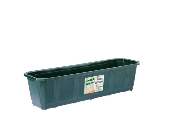 Doniczka balkonowa 60 zielona