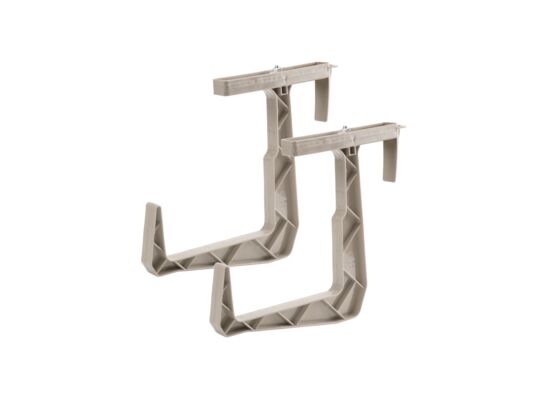 Uchwyt doniczki balkonowej RATTAN komplet ochra