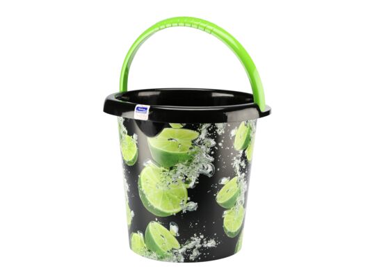 Wiadro 10 l IML limonkowy jasnozielony