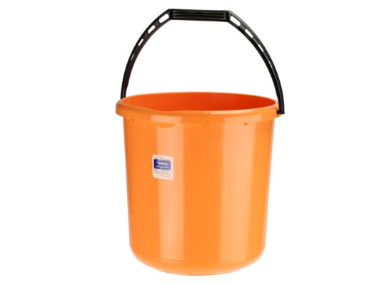 Wiadro 10 l domowe pomarańczowy
