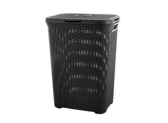 Kosz na bieliznę Style 60 l ciemnoszary