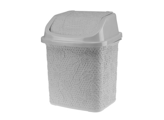 Kosz uchylny 6,5 l FANCY szary