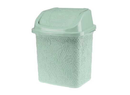 Kosz uchylny 6,5 l FANCY miętowy