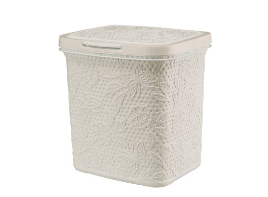 Kosz płaski 5,5 l FANCY kremowy