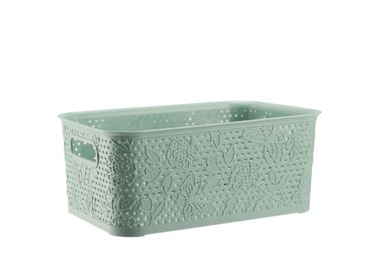 Koszyk 15 l FANCY miętowy