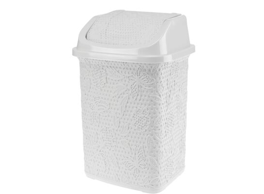 Kosz uchylny 10 l FANCY biały