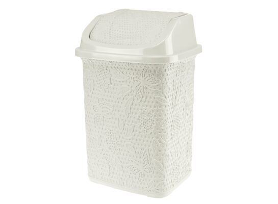 Kosz uchylny 10 l FANCY kremowy