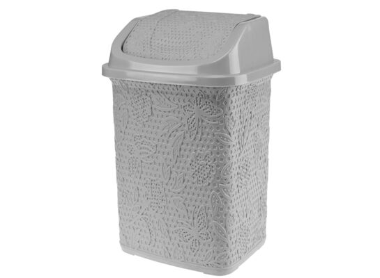 Kosz uchylny 10 l FANCY szary