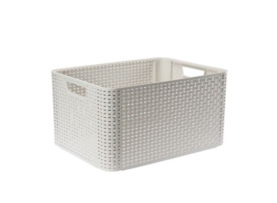 Koszyk Style 30 L CU-03616 kremowy