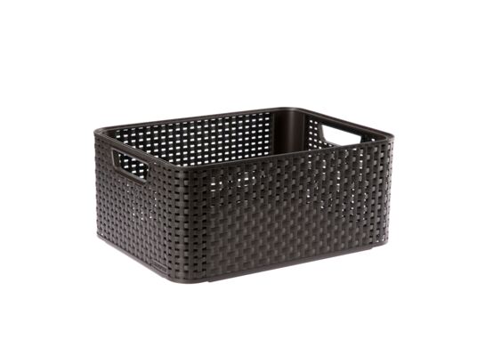 Koszyk STYLE M brązowy ciemny