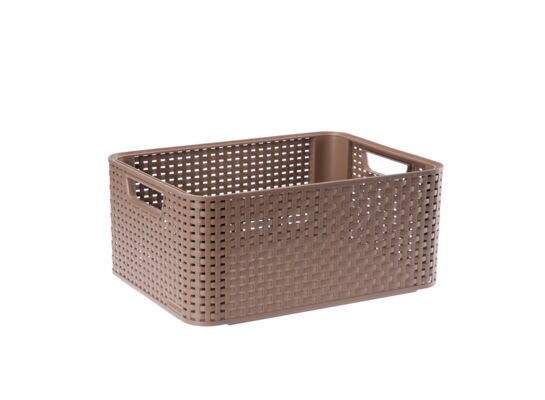 Koszyk STYLE M jasnobrązowy