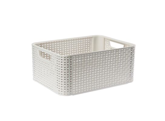 Koszyk STYLE M kremowy