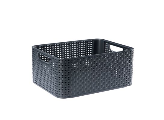 Koszyk STYLE M szary ciemny