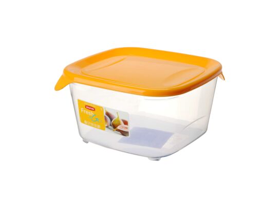 Pojemnik kwadratowy FG 1,7 l żółty