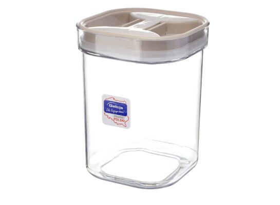 Pojemnik hermetyczny RENO 1,6 l beżowy
