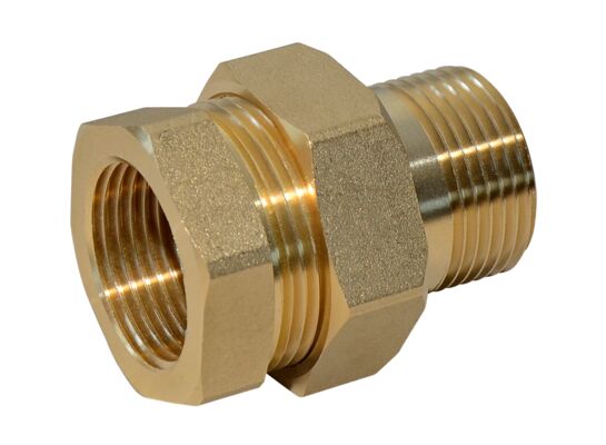 Złączka grzejnikowa prosta śrubunek 1'' A25 śrutowana