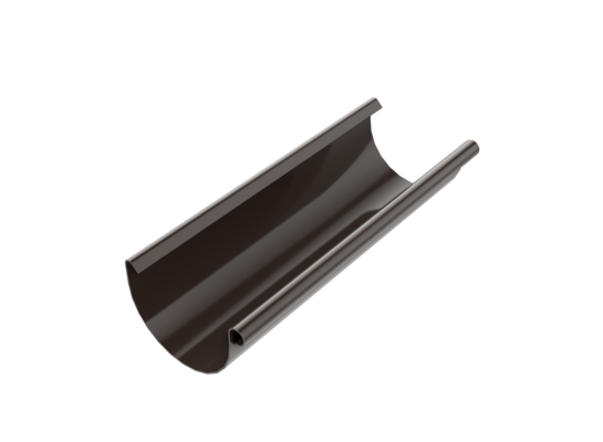 Rynna dachowa PVC 75 mm/4 m