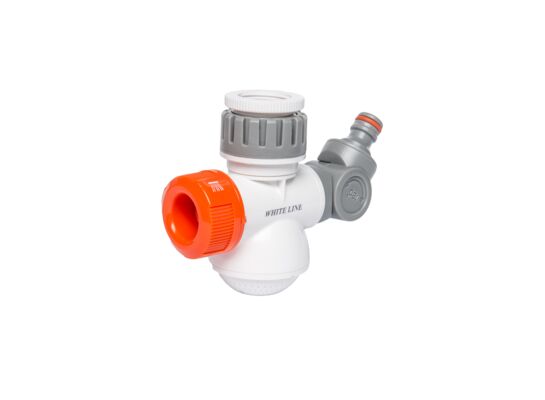 Wielofunkcyjne przyłącze na kran MULTI SHOWER WHITE LINE