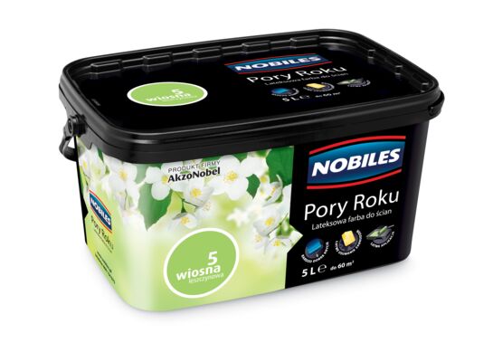 Farba lateksowa Pory Roku Wiosna Leszczynowa 5 l Nobiles