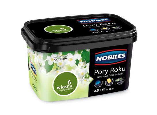 Farba lateksowa Pory Roku Wiosna Szczypiorkowa 2,5 l Nobiles