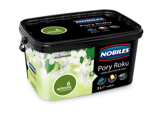 Farba lateksowa Pory Roku Wiosna Szczypiorkowa 5 l Nobiles