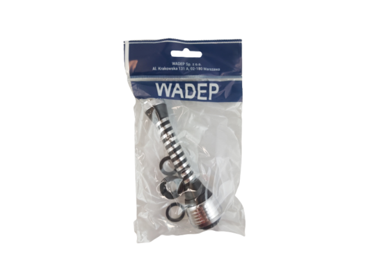 Perlator chromowany przegubowy długi