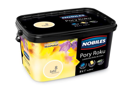 Farba lateksowa Pory Roku Lato Słomkowe 5 l Nobiles