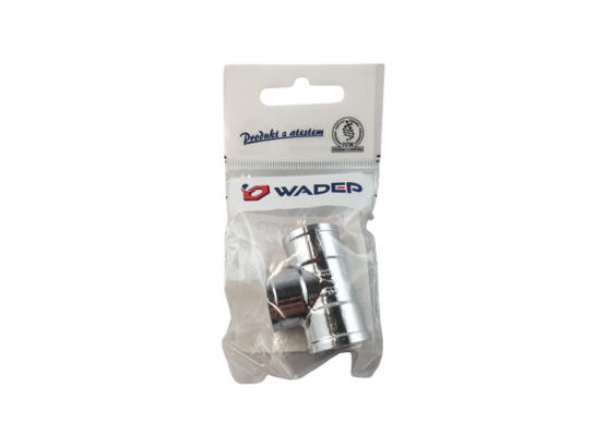 Trójnik chromowany 3/8" WADEP