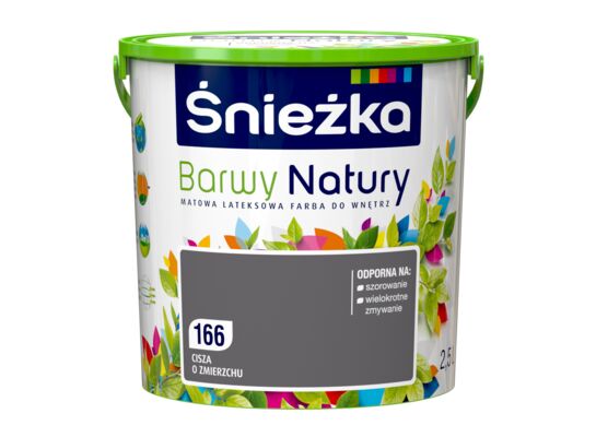 Farba lateksowa Barwy Natury cisza o zmierzchu 166 2,5 l Śnieżka