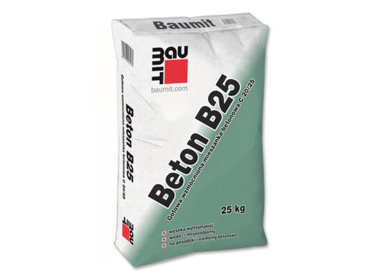 Zaprawa betonowa klasy B25 25 kg Baumit