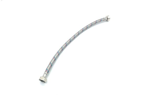 Wężyk nierdzewny 1/2" x 1/2" 50 cm ww