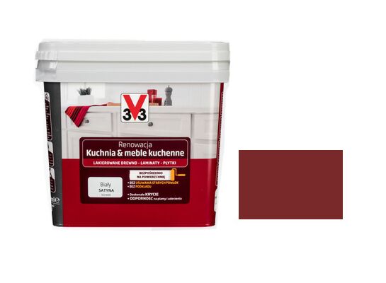 Farba renowacyjna V33 Kuchnia & Meble Kuchenne Papryczka Chili 750 ml