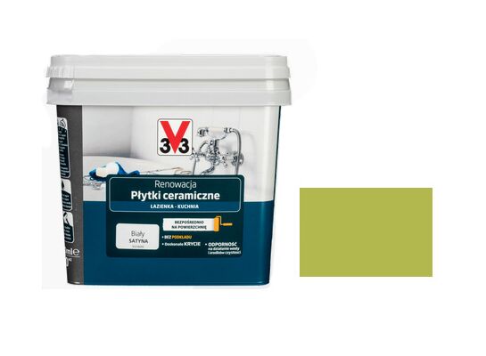 Farba renowacyjna V33 Płytki Ceramiczne Pistacja 750 ml
