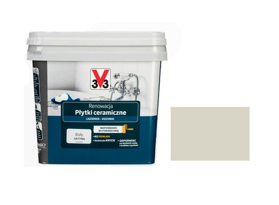 Farba renowacyjna V33 Płytki Ceramiczne Len 750 ml