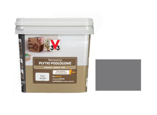 Farba renowacyjna V33 Płytki Podłogowe Szary Marengo 750 ml