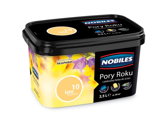 Farba lateksowa Pory Roku Lato Żonkilowe 2,5 l Nobiles
