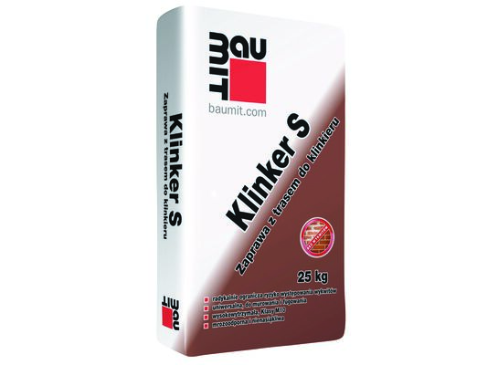 Zaprawa Klinker S antracyt 25 kg Baumit