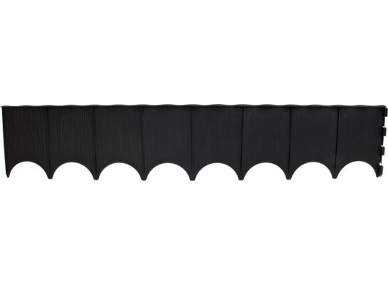 Obrzeże 59 x 11,6 cm czarne HAGSEN