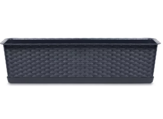 Skrzynka balkonowa RATOLLA SET antracytowy