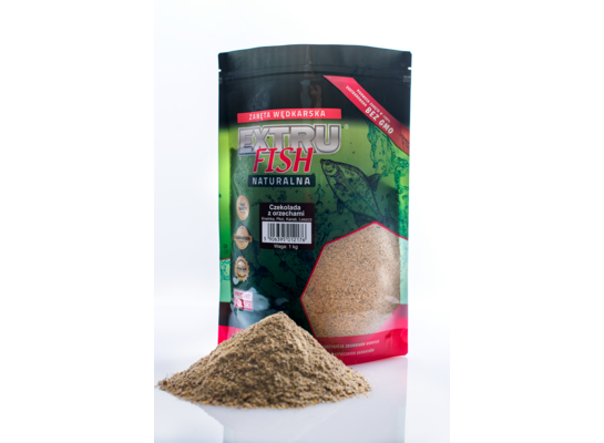 Zanęta Extru Fish Czekolada z orzechami, krwinka 1 kg