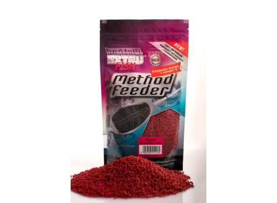 Zanęta Extru Method Feeder Pellet Truskawka ryba 2 mm