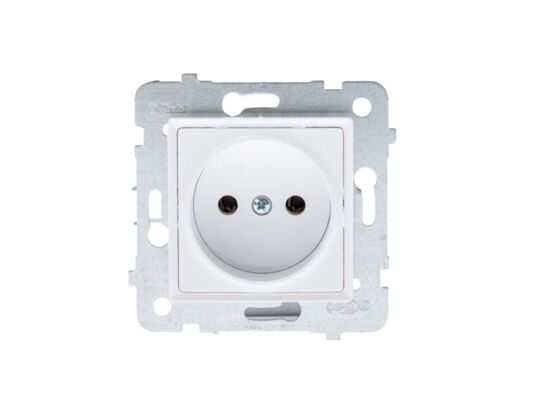 Gniazdo wtyczkowe pojedyncze Rosa bez uziemienia bez ramki 250 V 16 A