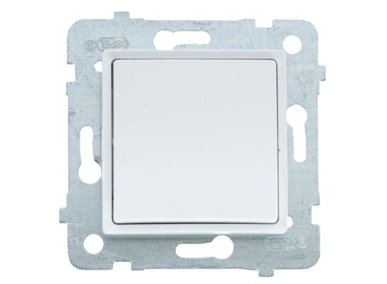 Łącznik jednobiegunowy pojedynczy Rosa bez ramki 230 V 10 A