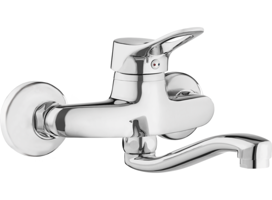 Bateria umywalkowa ścienna Vero Neo