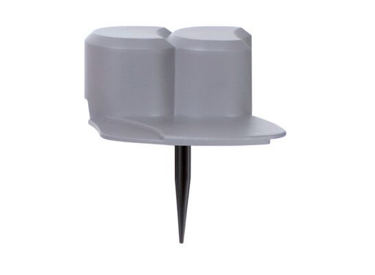 Palisada ogrodowa HAPPY GRASS - szary