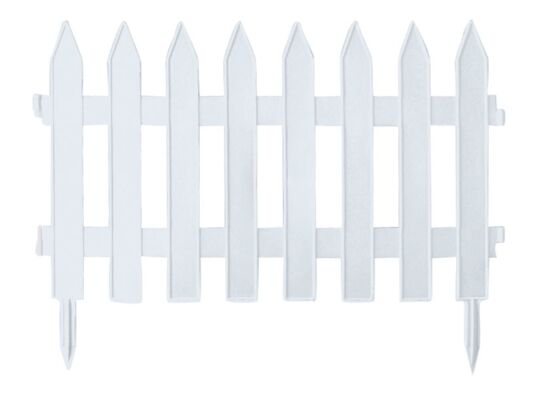 Płotek ogrodowy GRADEN CLASSIC biały